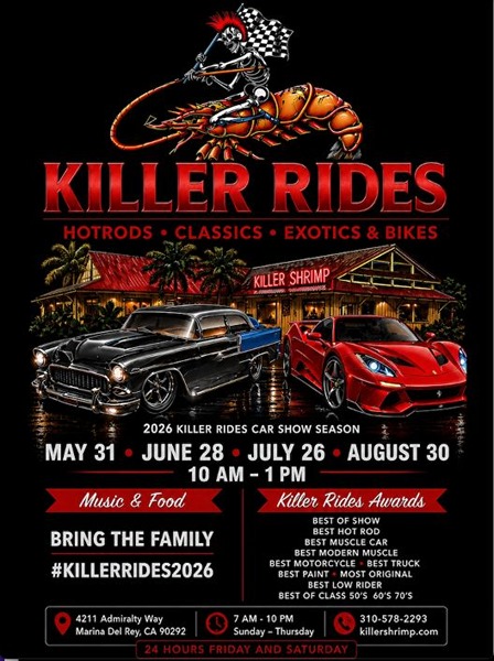 Killer Rides Car Show flyer 2026